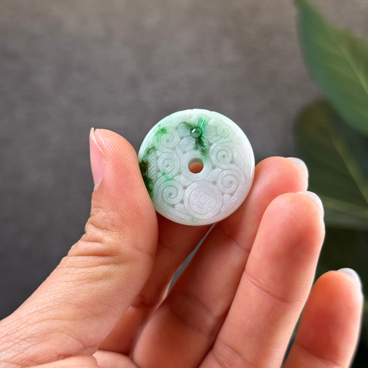 Natural Jadeite Jade Donut