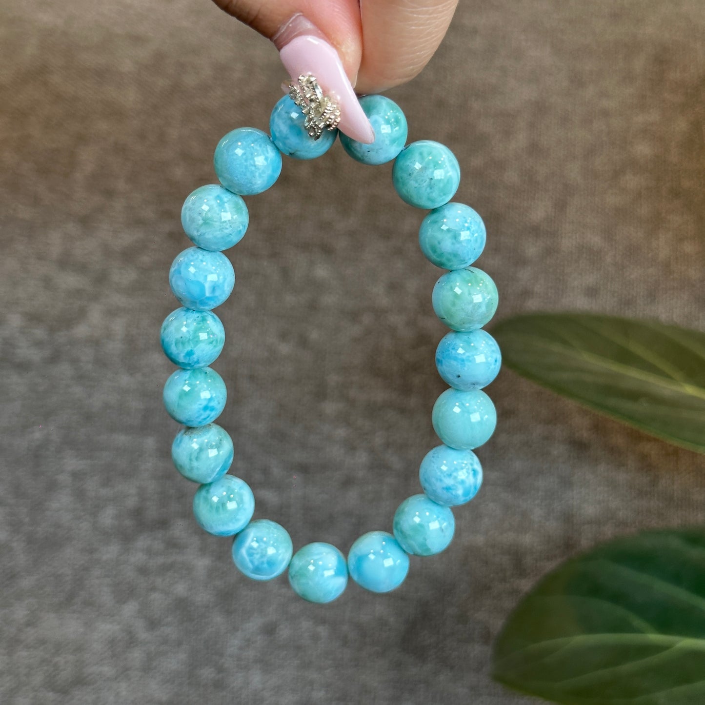 Bracelet Larimar Taille 10 mm