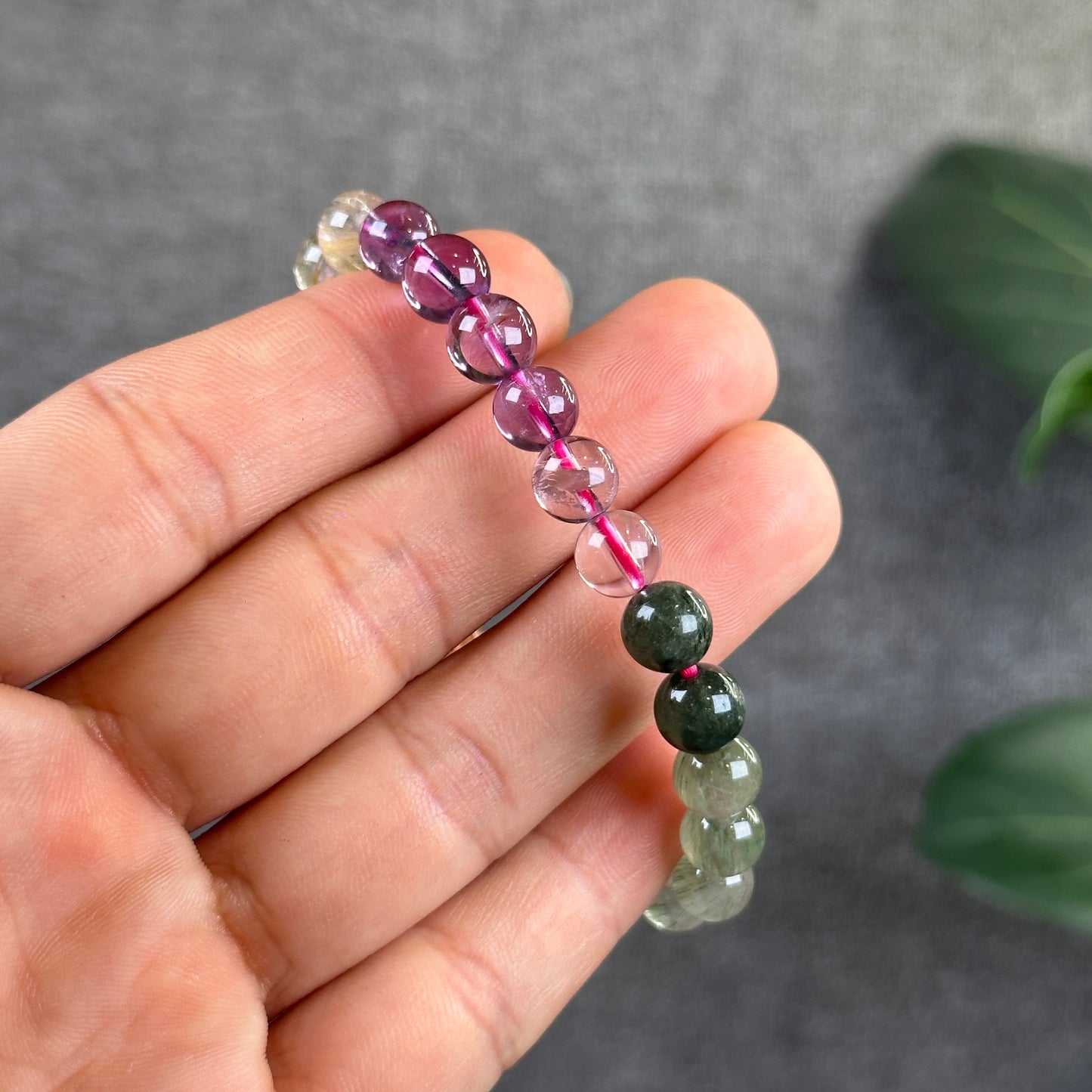 Rainbow Quartz Bracelet Size 7-8 mm