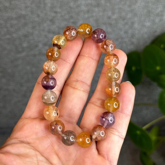 Aura Fluorite Bracelet Size 10.5 mm