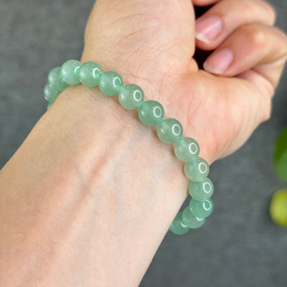 Natural Green Aventurine Bracelet Size 8 mm