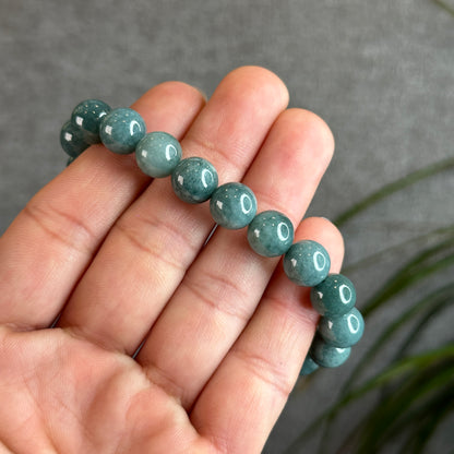 Natural Jadeite Jade Bracelet Size 10 mm