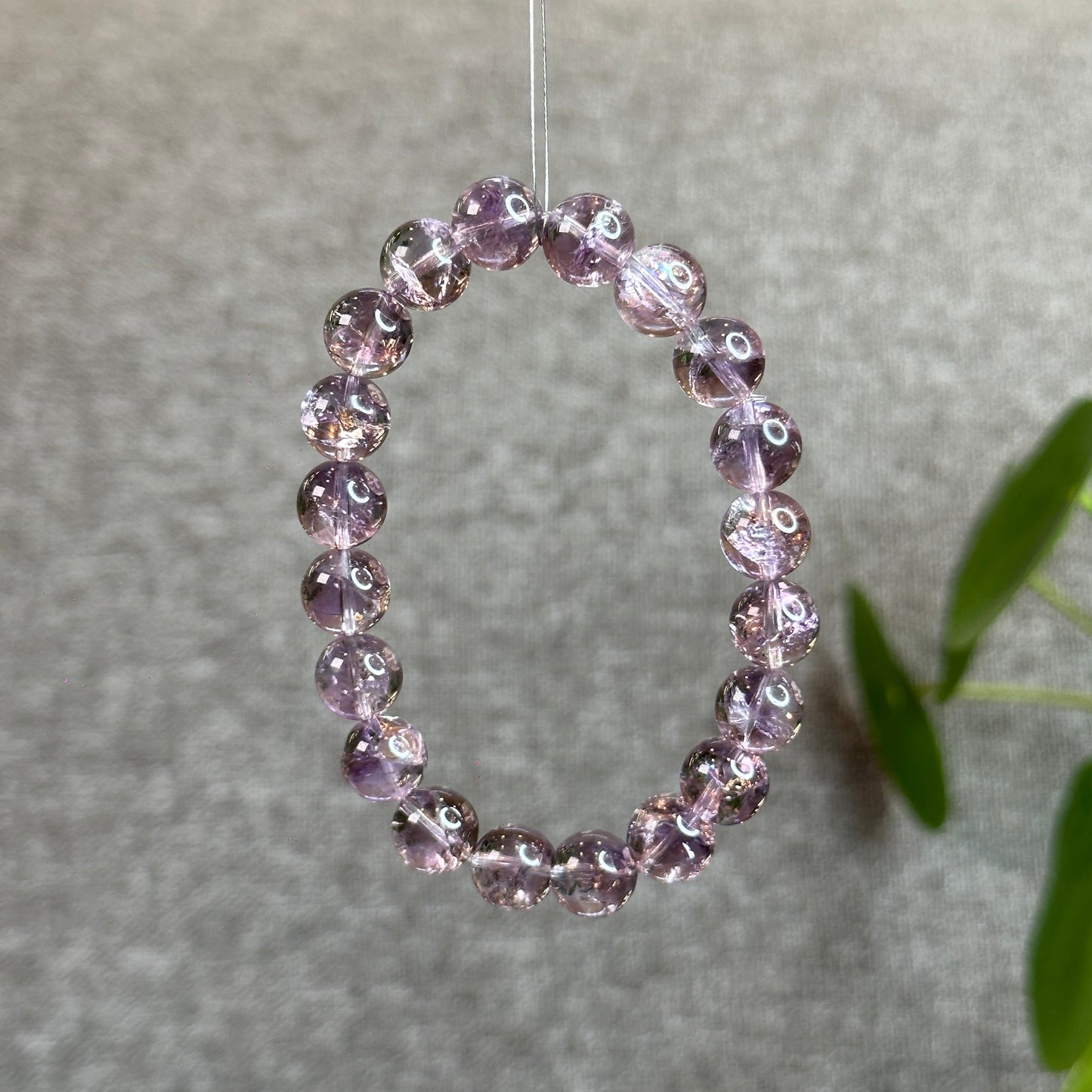 Rainbow Amethyst Bracelet Size 9.7 mm