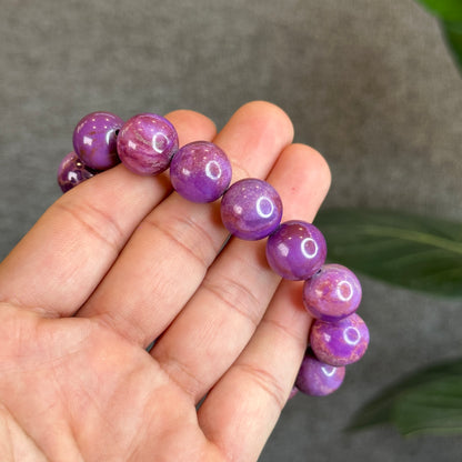 Natural Phosphosiderite Bracelet Size 14 mm