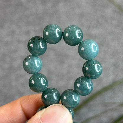 Natural Jadeite Jade Bracelet Size 10 mm