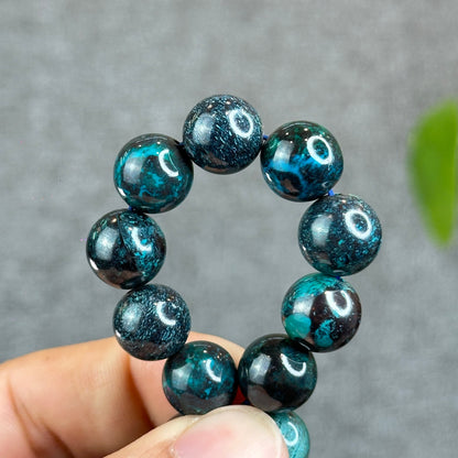 Natural Chrysocolla Bracelet Size 11 mm