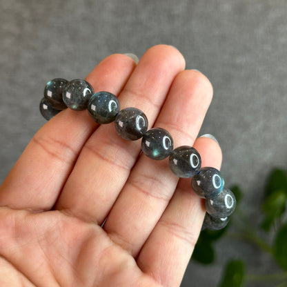 Dark Galaxy Labradorite Bracelet Size 11 mm