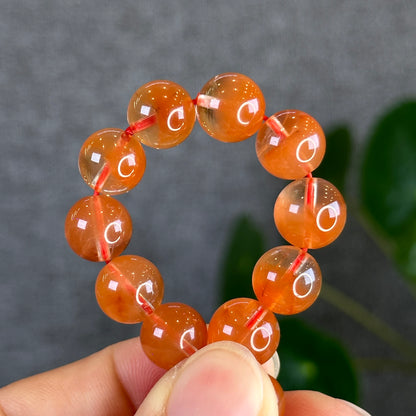 Red Amphibole Bracelet Size 10.5 mm