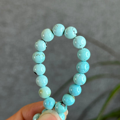 Natural Turquoise Bracelet Size 6.3 mm