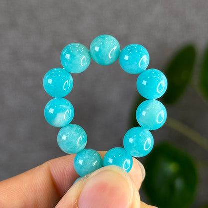 Bracelet Amazonite Taille 8 mm du Pérou