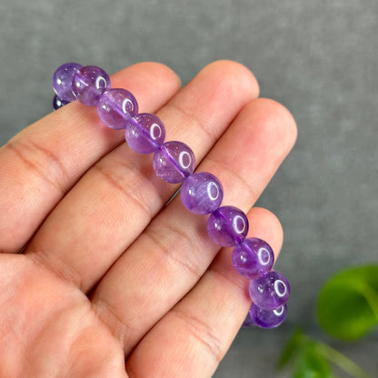 Natural Amethyst VIP Bracelet Size 9.5-10 mm