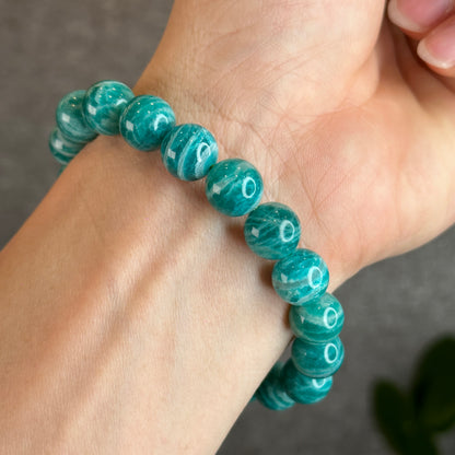 Russian Amazonite Bracelet Size 10.5 mm