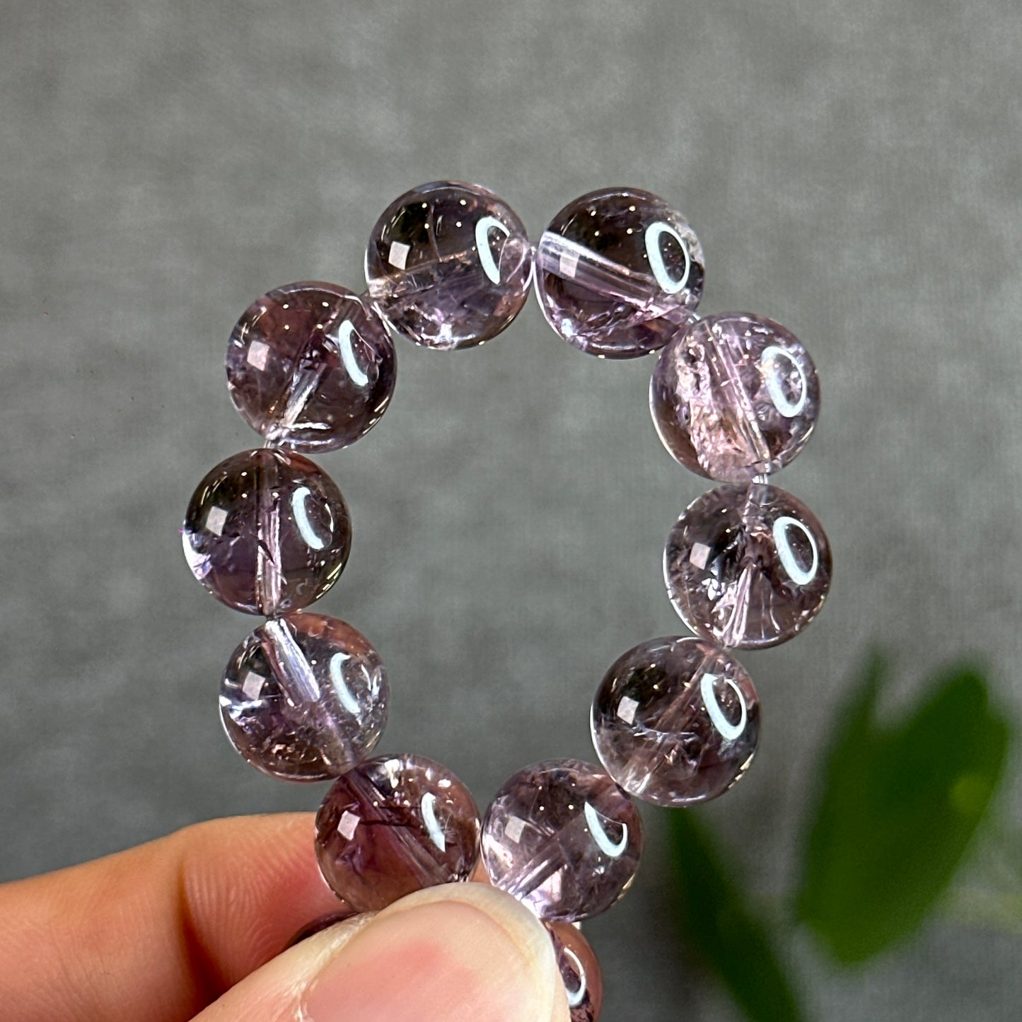 Rainbow Amethyst Bracelet Size 10.5 mm