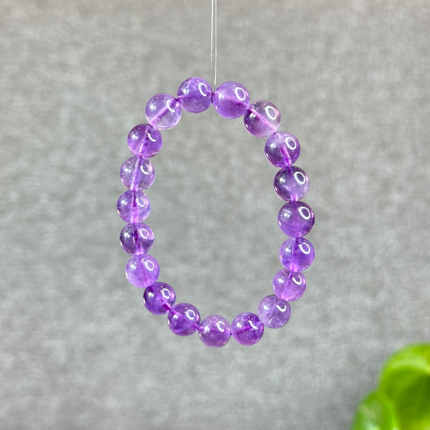Natural Amethyst VIP Bracelet Size 9.5-10 mm
