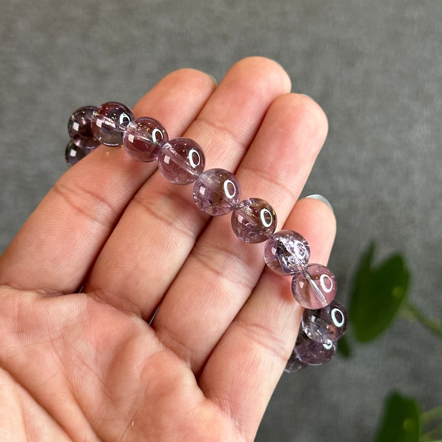 Rainbow Amethyst Bracelet Size 10.5 mm