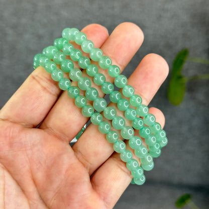 Natural Green Aventurine Bracelet Size 6 mm