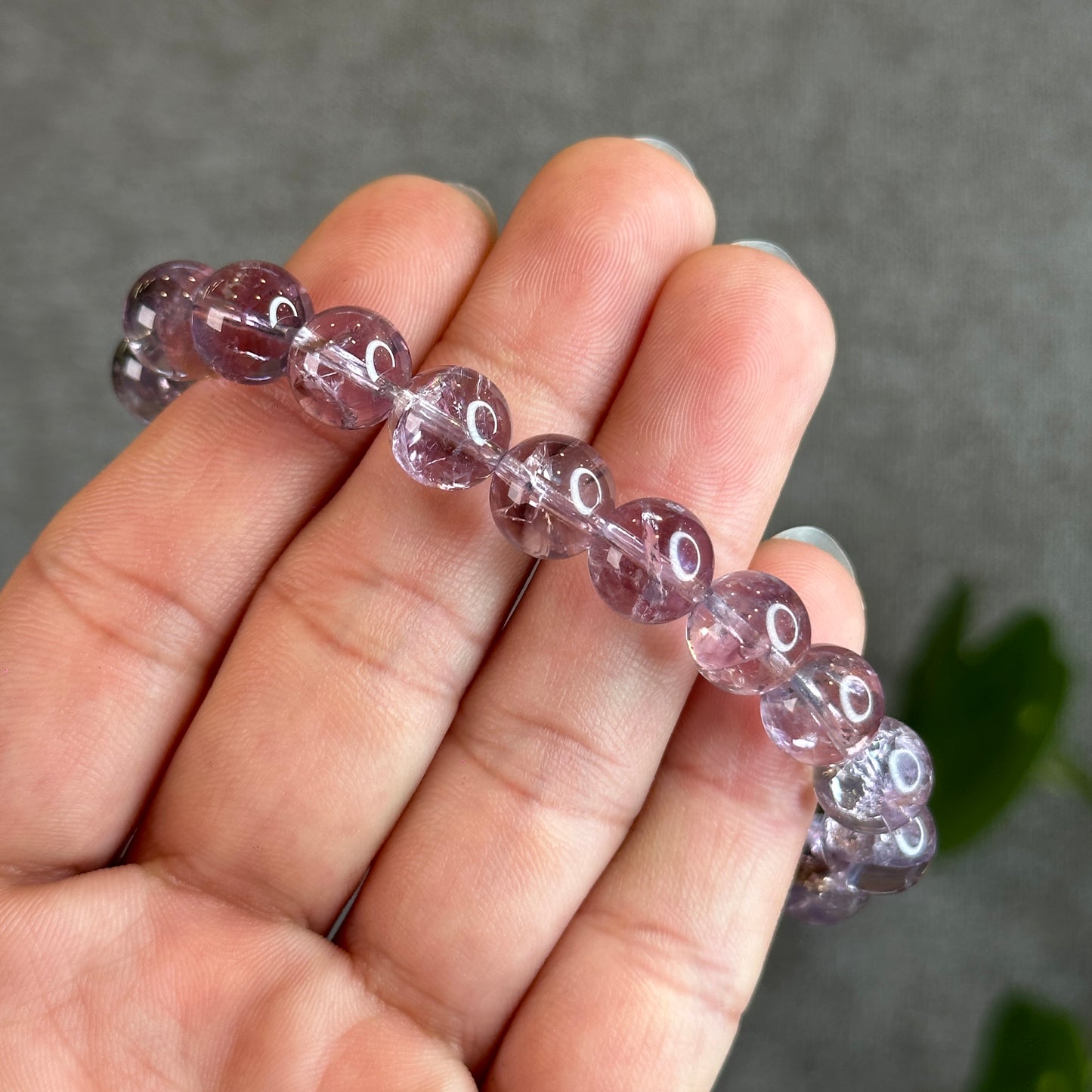 Rainbow Amethyst Bracelet Size 9.7 mm