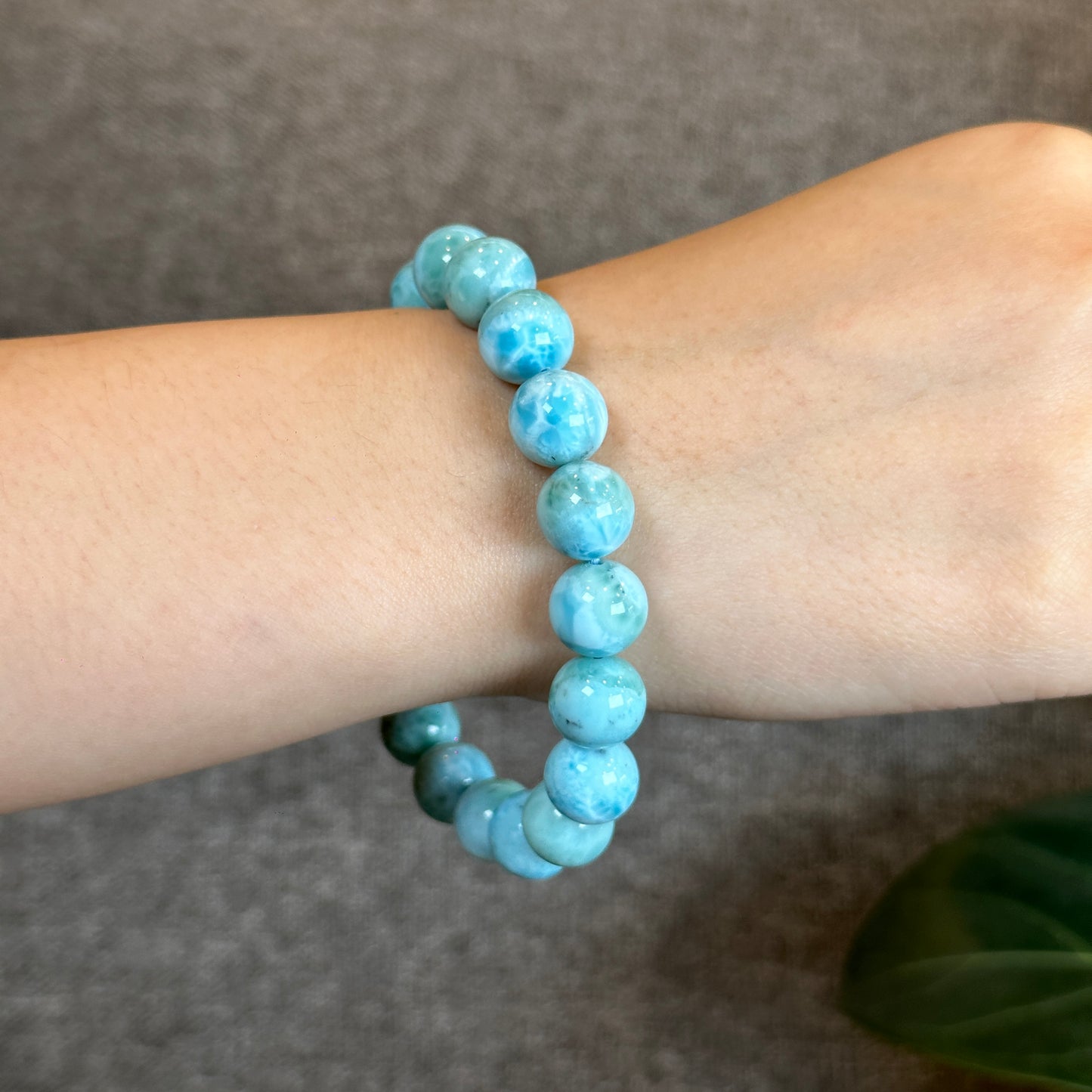 Bracelet Larimar Taille 10 mm