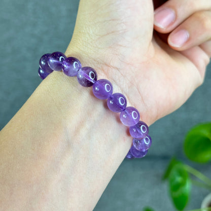 Natural Amethyst VIP Bracelet Size 9.5-10 mm
