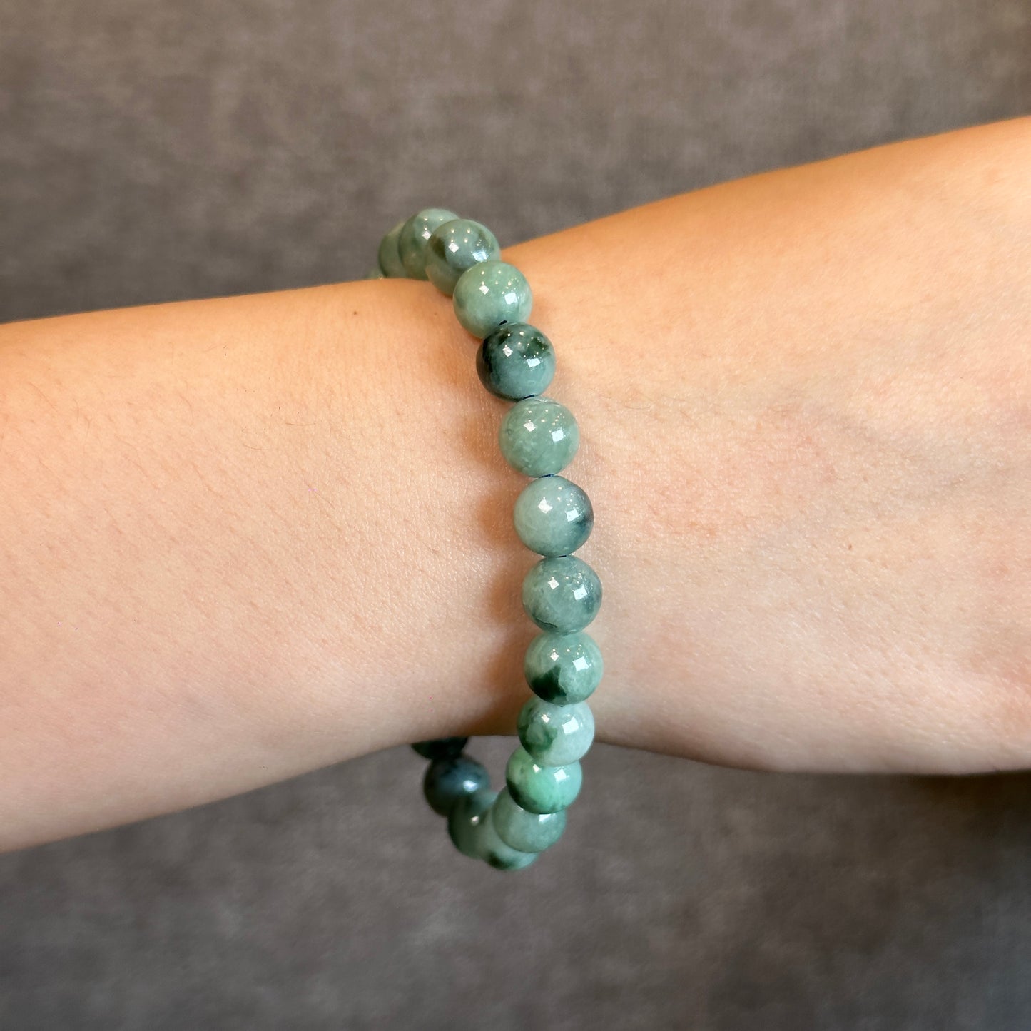 Jadeite Jade Bracelet Size 8 mm