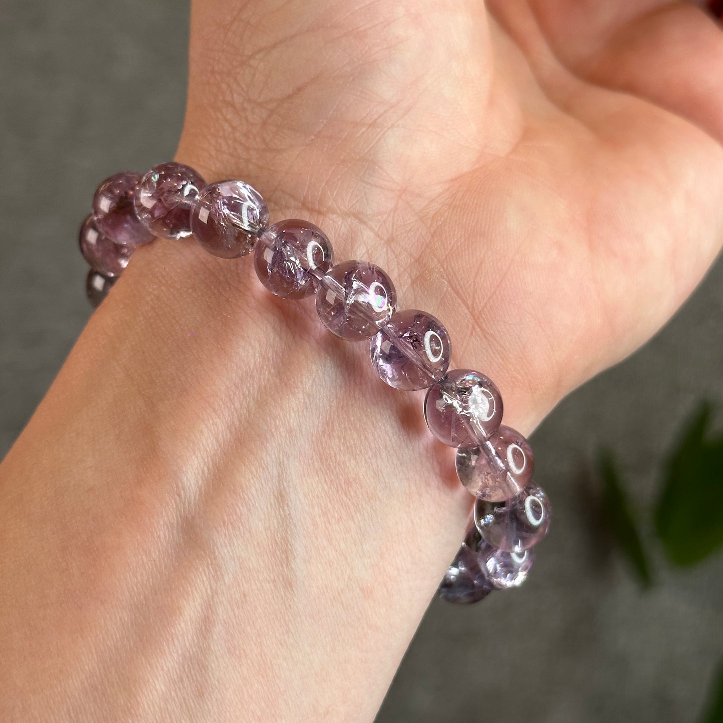 Rainbow Amethyst Bracelet Size 9.7 mm