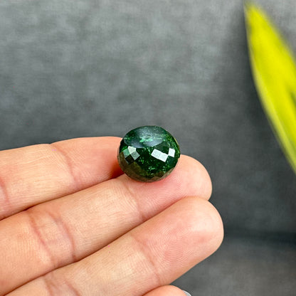Natural Nephrite Jade Faceted Lu Thong Charm