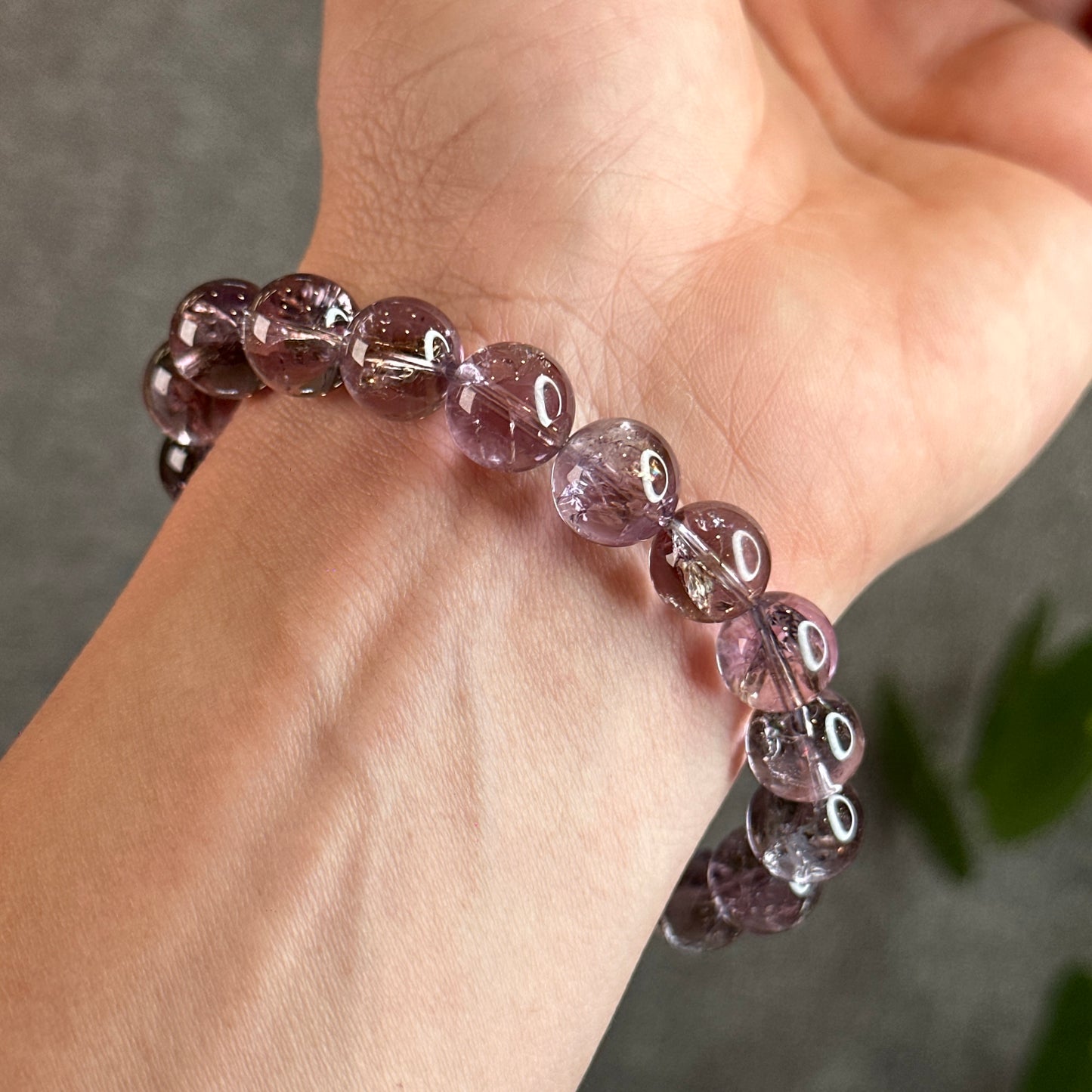 Rainbow Amethyst Bracelet Size 10.5 mm