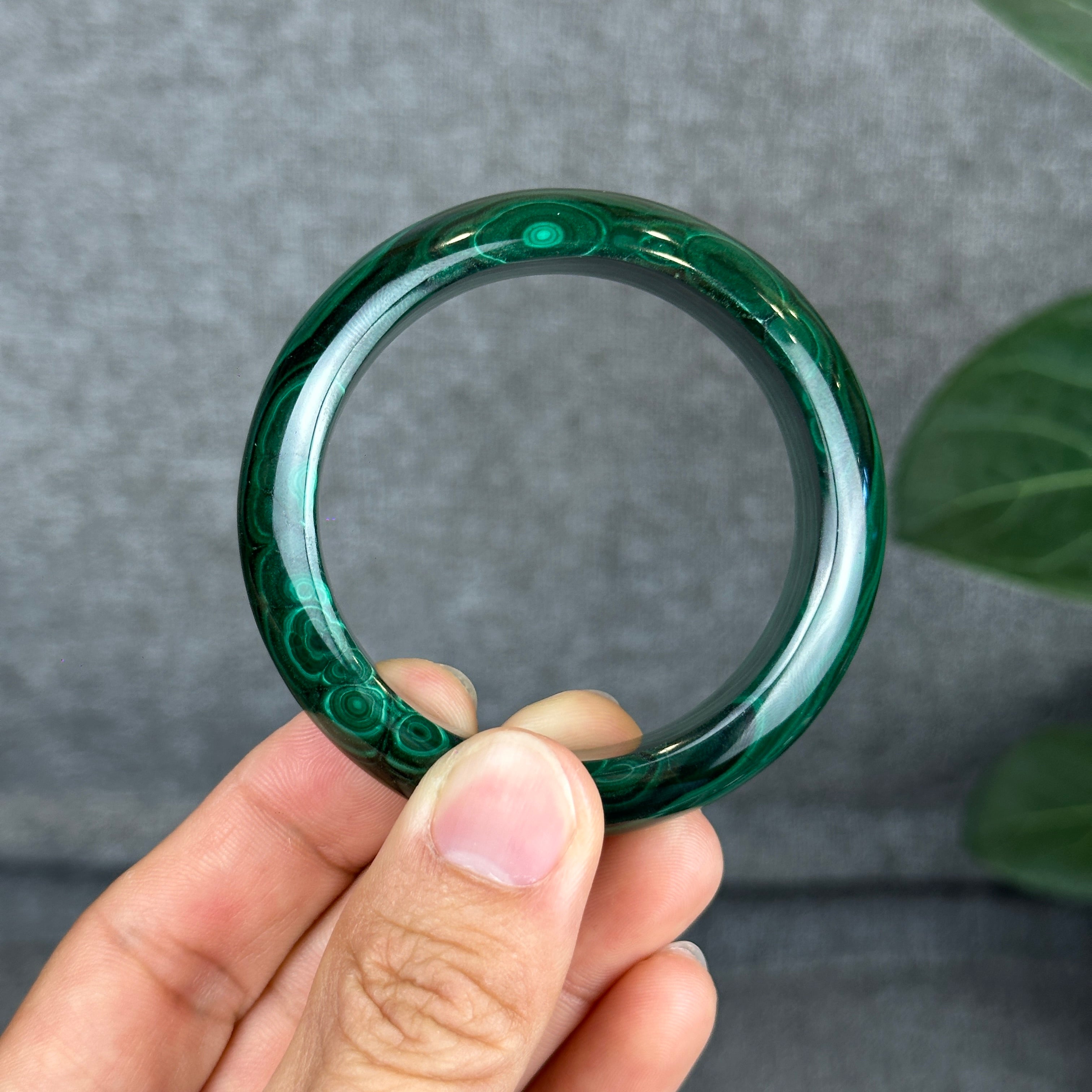 Malachite bangle sale