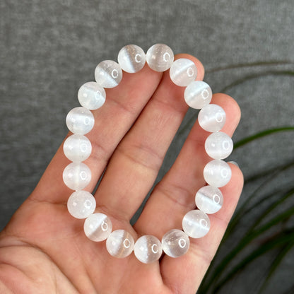 Selenite Bracelet Size 10.5 mm