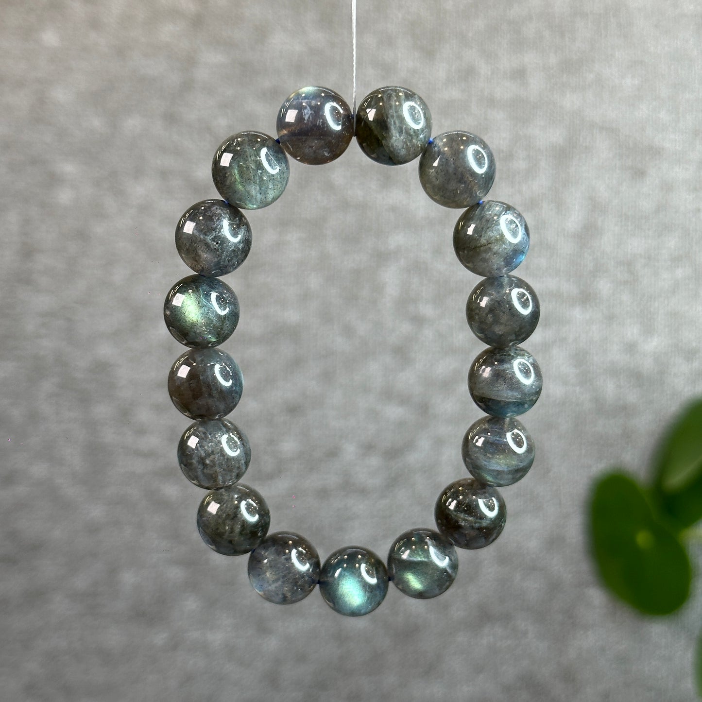 Dark Galaxy Labradorite Bracelet Size 11 mm