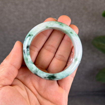 Son Thuy Natural Jadeite Jade Bangle Size 51.74 mm