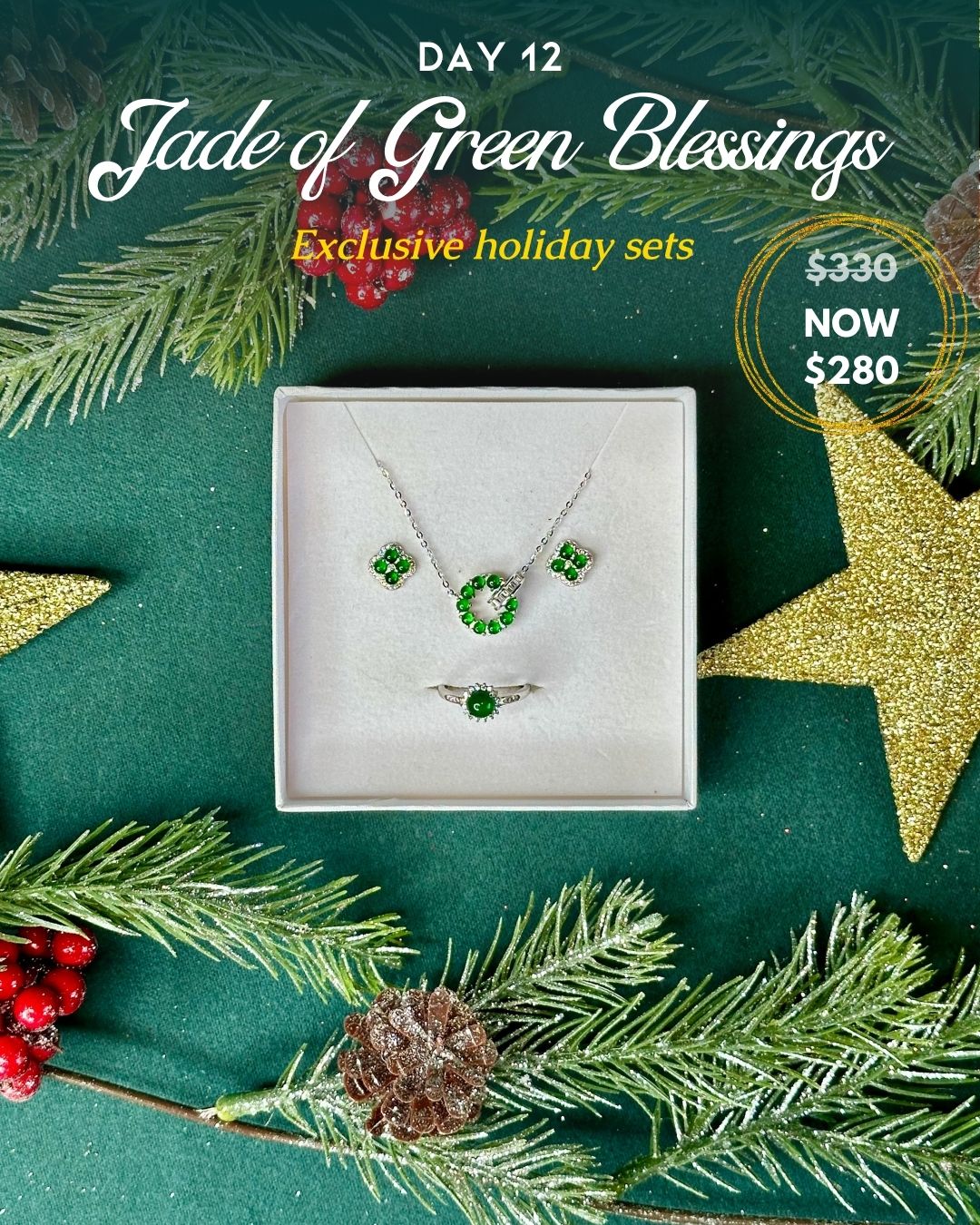 Jade of Green Blessings Bundle - 3
