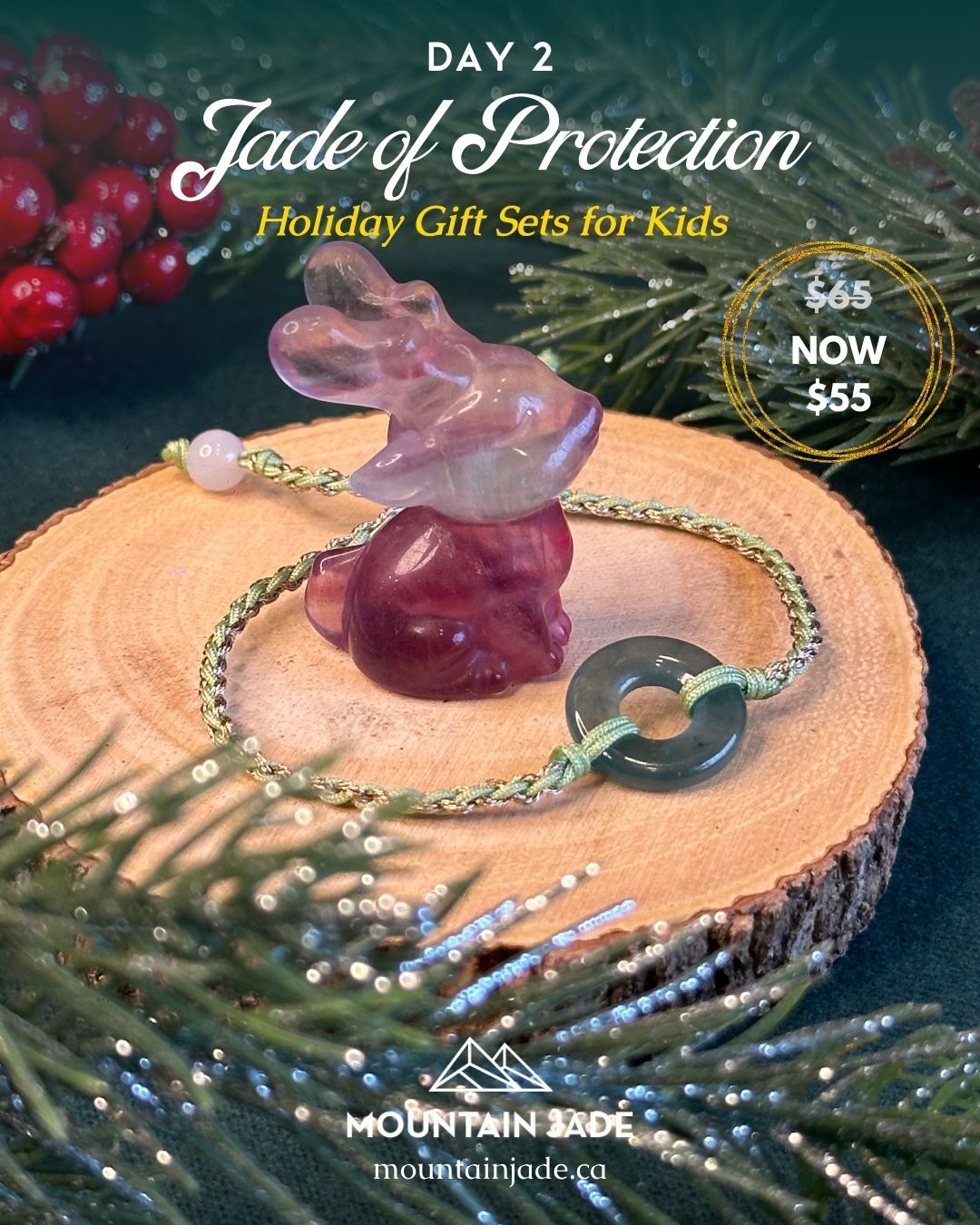 Jade of Protection - Kids’ Gift Set - Deer