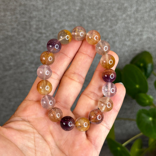 Aura Fluorite Bracelet Size 12.5 mm