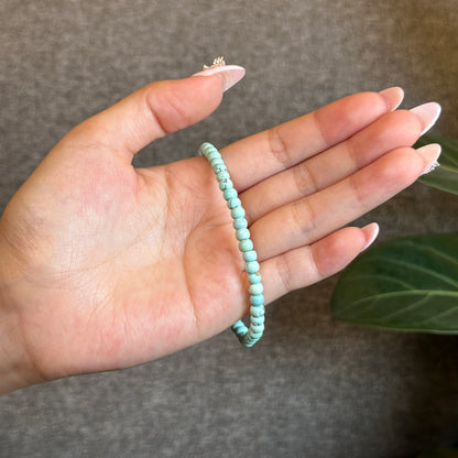 Natural Turquoise Bracelet Size 4.5 mm