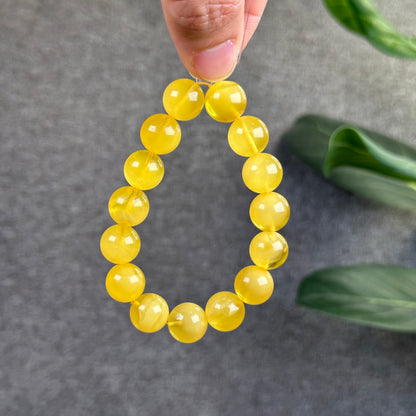 Golden Amber Bracelet Size 12.5 mm