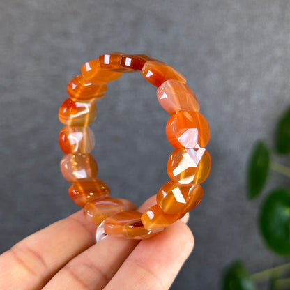 Carnelian Cuff Bracelet from Madagascar