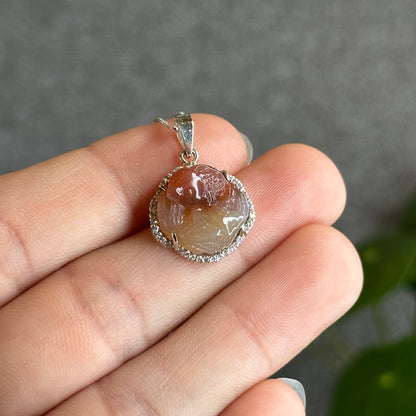 Pendentif Agate Poissons Petit