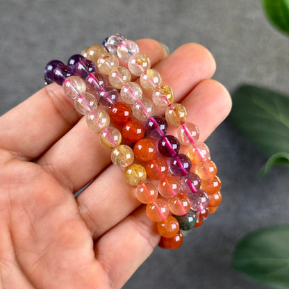 Rainbow Quartz Bracelet Size 7-8 mm