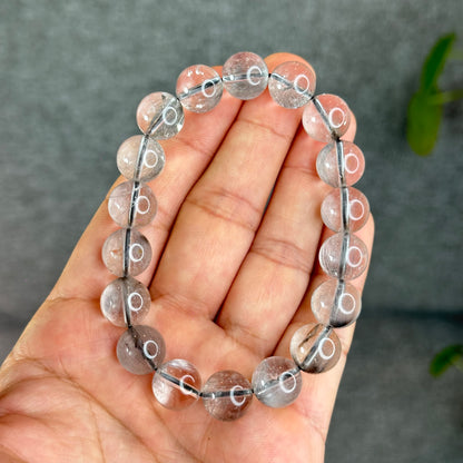 Bracelet Quartz Rutile Brookite Taille 11,5 mm