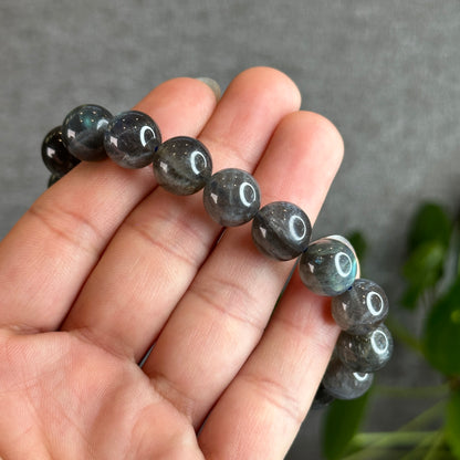 Dark Galaxy Labradorite Bracelet Size 12 mm