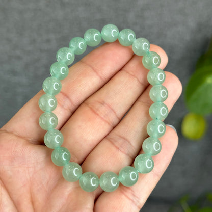 Natural Green Aventurine Bracelet Size 8 mm