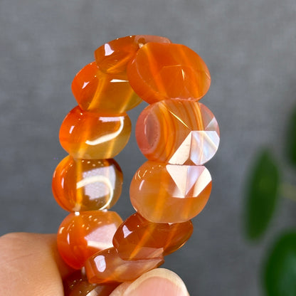 Carnelian Cuff Bracelet from Madagascar