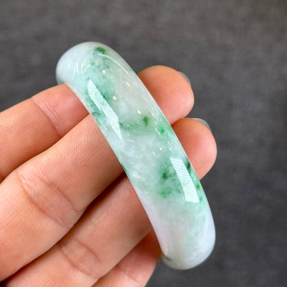 Son Thuy Natural Jadeite Jade Bangle Size 51.74 mm