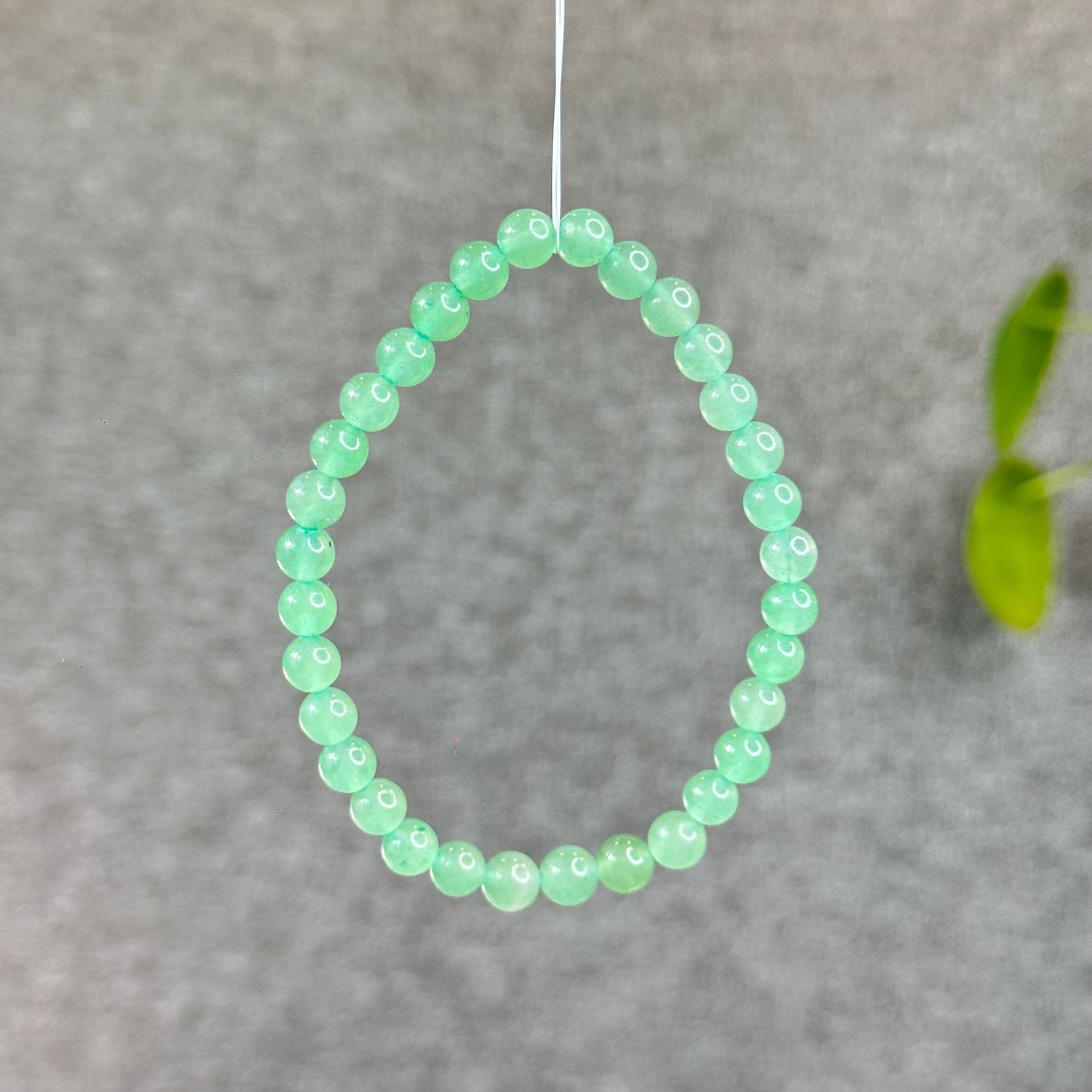 Natural Green Aventurine Bracelet Size 6 mm