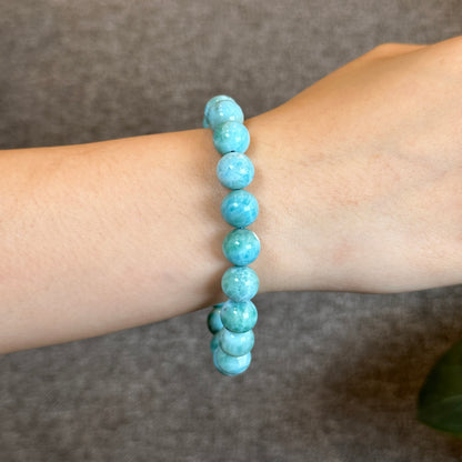 Bracelet Larimar Taille 10 mm