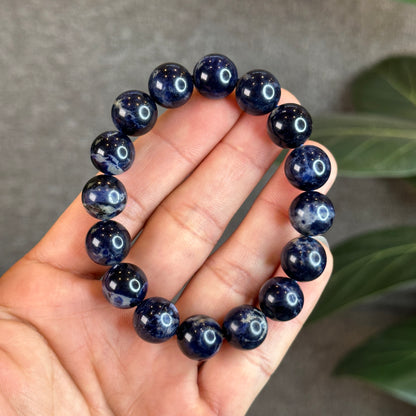 Blue Sodalite Bracelet Size 12 mm