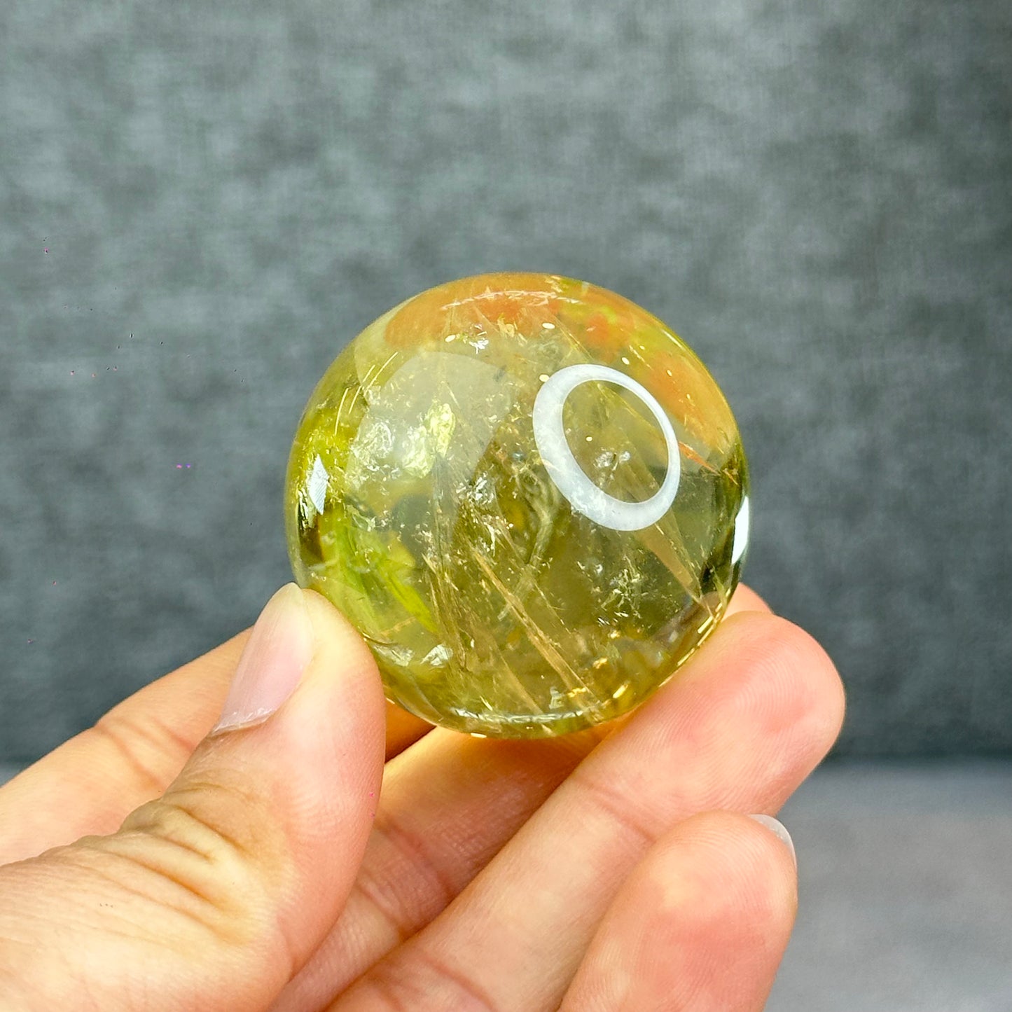 Natural Citrine Sphere