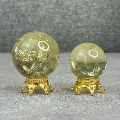 Natural Citrine Sphere