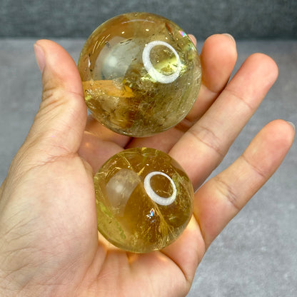 Natural Citrine Sphere